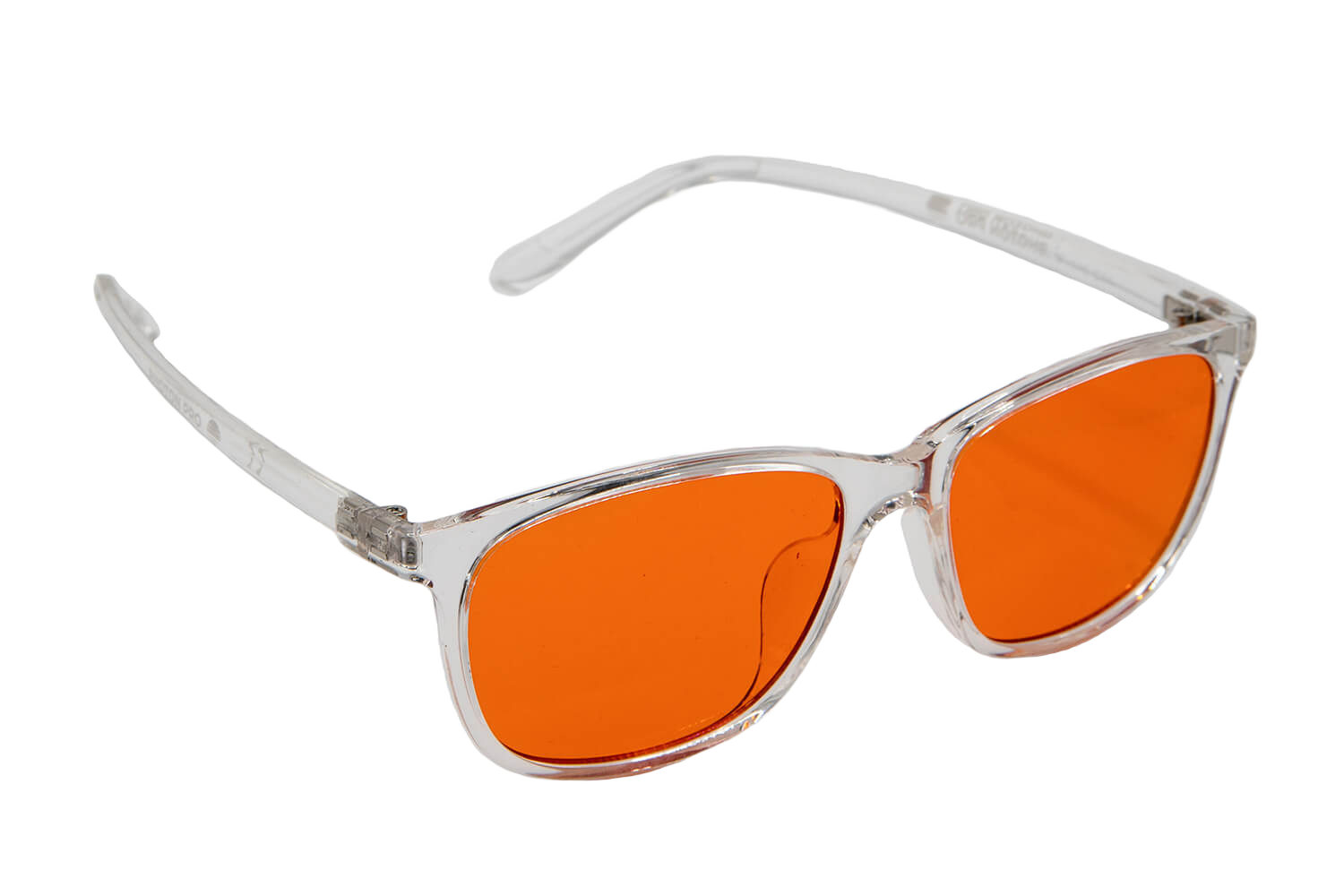 Blueblocker-Brille Houston mit orange getönten Gläsern, sportlicher Rahmen