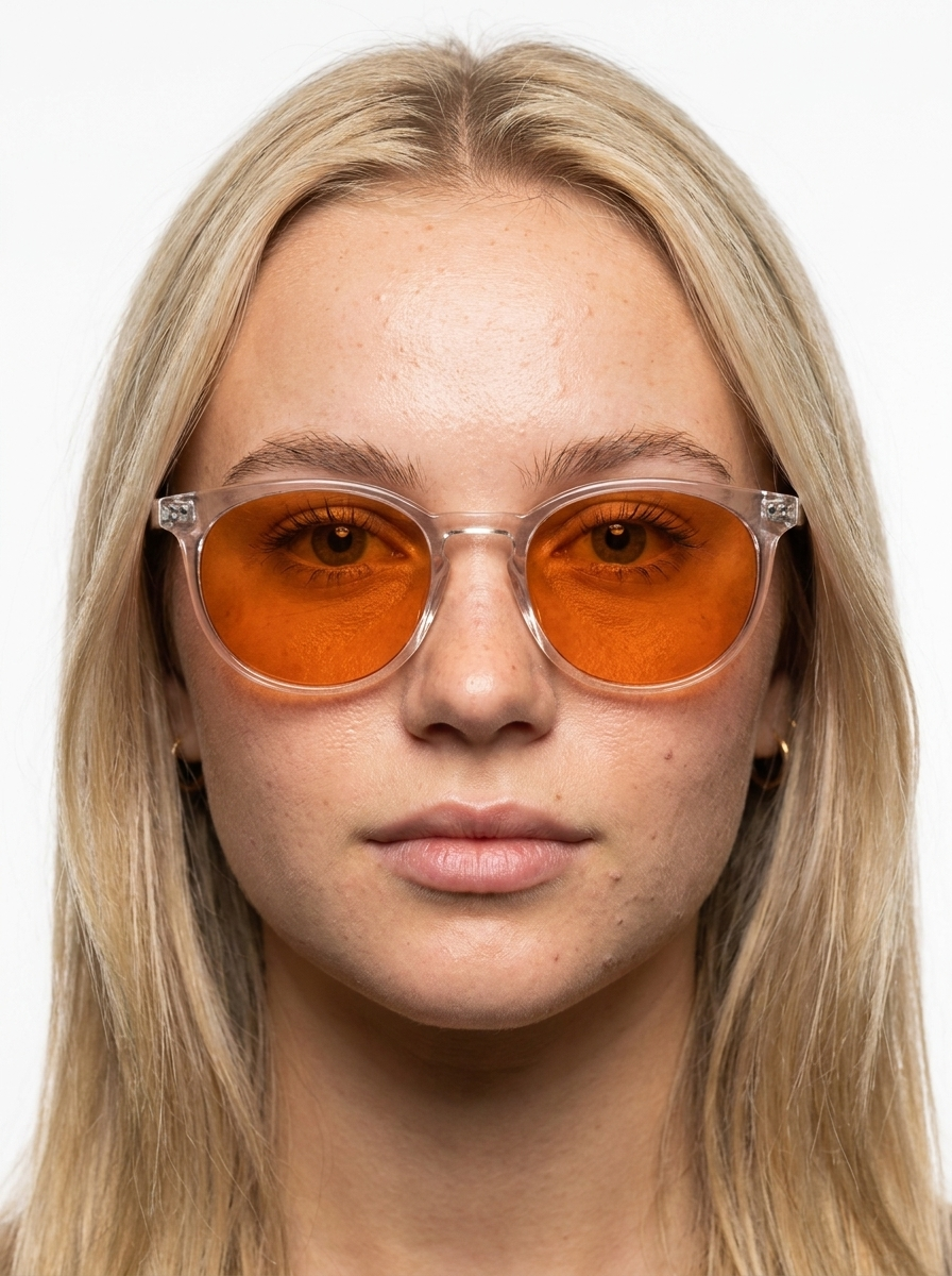 Frau trägt die Photon Pro MIAMI Blaulichtfilter-Brille